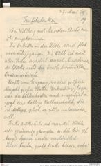 Seite 21, Tagebuch "Teufelslucken 1929 | Umlauf 1927/28 | Eggenburg 1928 | Zwergloch | Röschitz" (NHMW-PRAE-BBB-42)